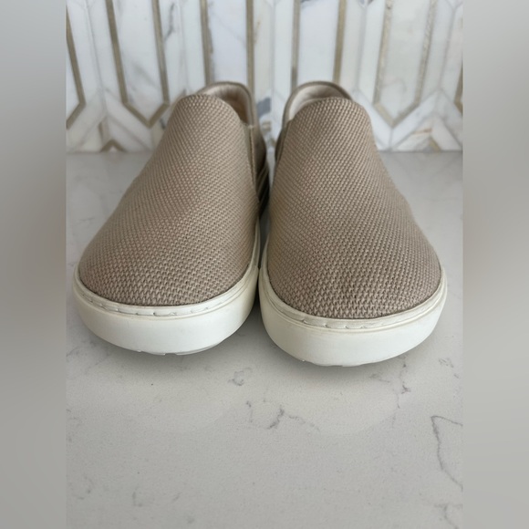 Birkenstock Oswego Unisex W Sz 11 M Sz 9  Slip Shoes Sneakers Beige Canvas main image 9